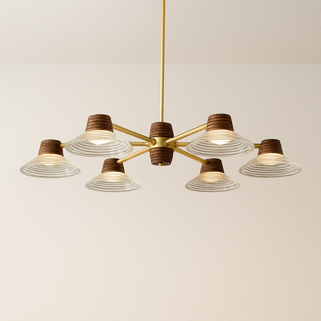 Luminária Pendente Moderna Minimalista LED Vidro Metal Boulevir