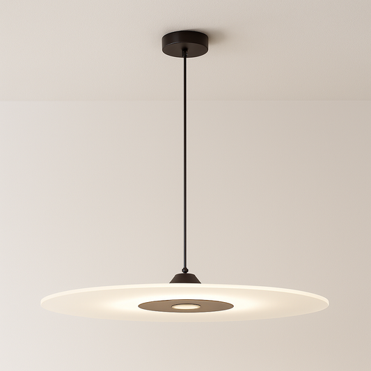 Luminária Pendente Moderna Minimalista LED Acrílico Metal Bontalle