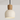 Luminária Pendente Moderna Minimalista Madeira Cerâmica Clay
