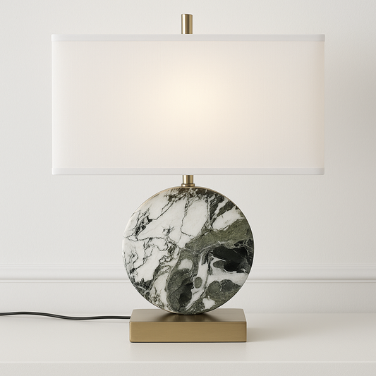 Luminária de Mesa Abajur Moderna Minimalista Santhe