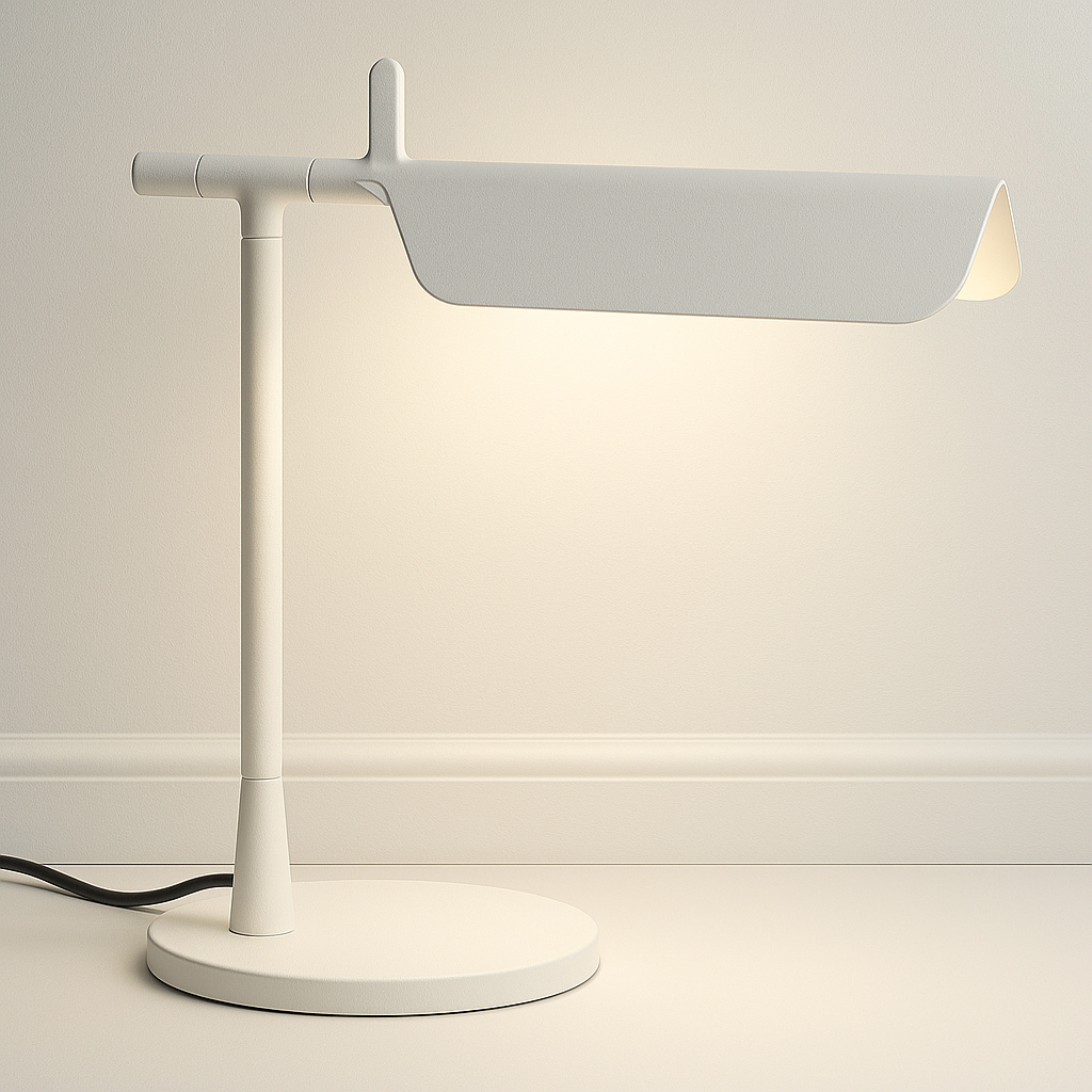 Luminária de Mesa Abajur Moderna Minimalista LED Metal Starus