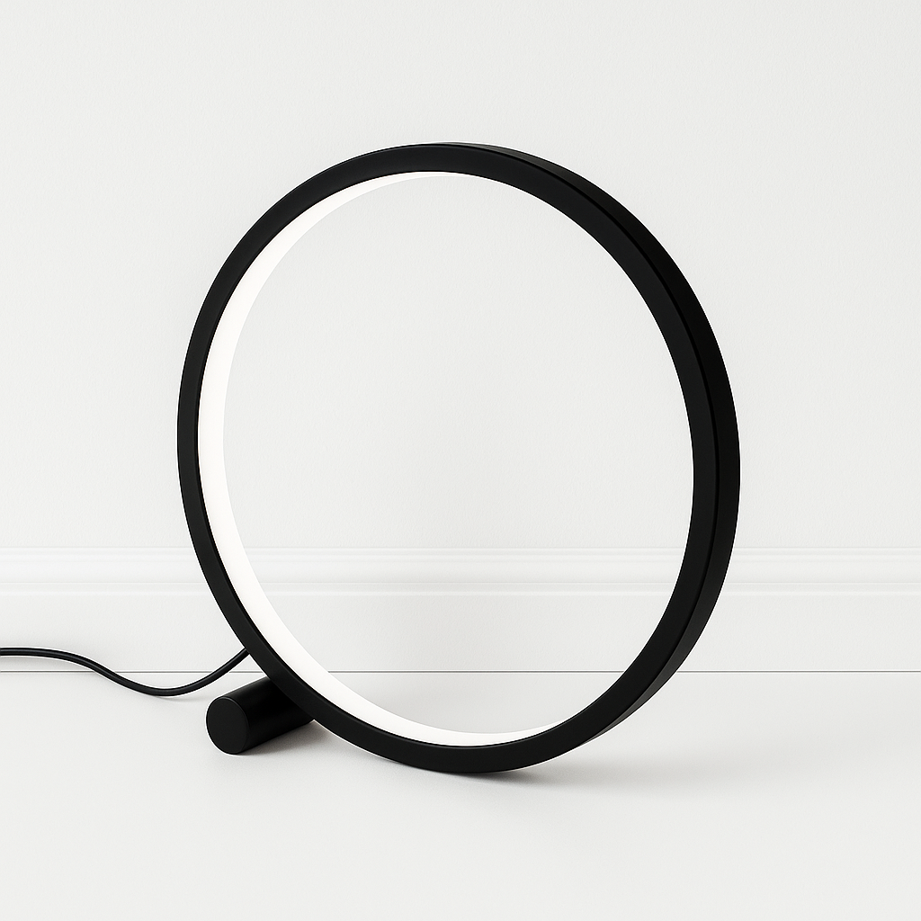 Luminária de Mesa Moderna Minimalista Circle