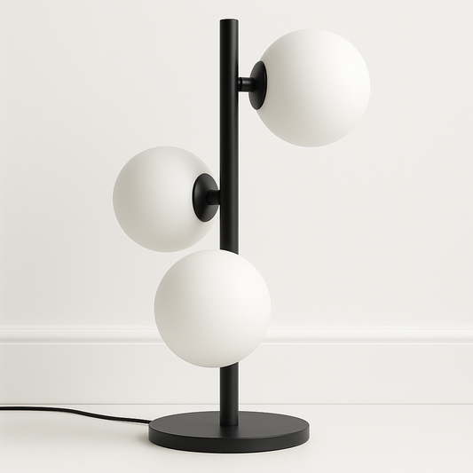 Luminária de Mesa Moderna Minimalista Globos de Vidro Dash