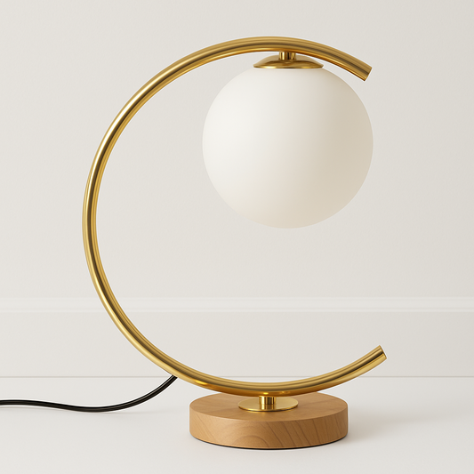 Luminária de Mesa Abajur Moderna Minimalista Moonlight