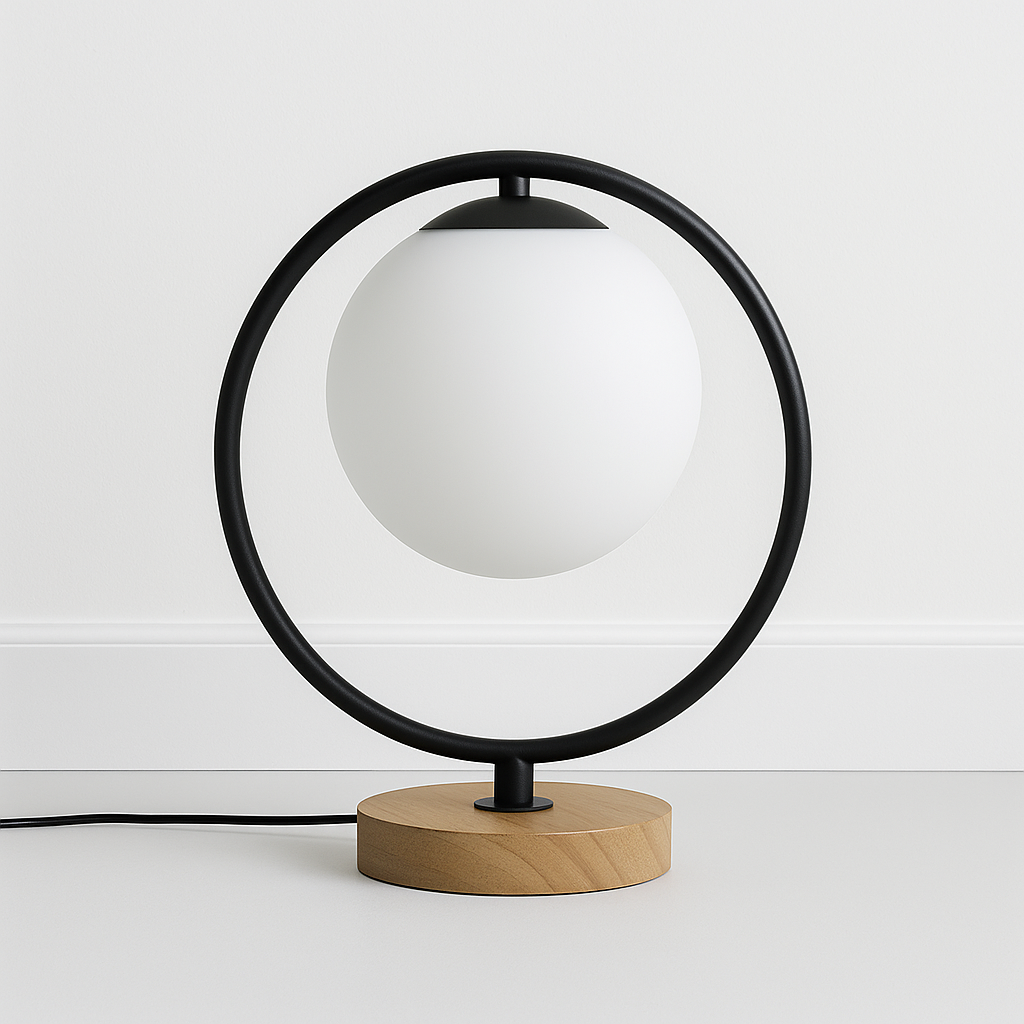 Luminária de Mesa Abajur Moderna Minimalista Moonlight