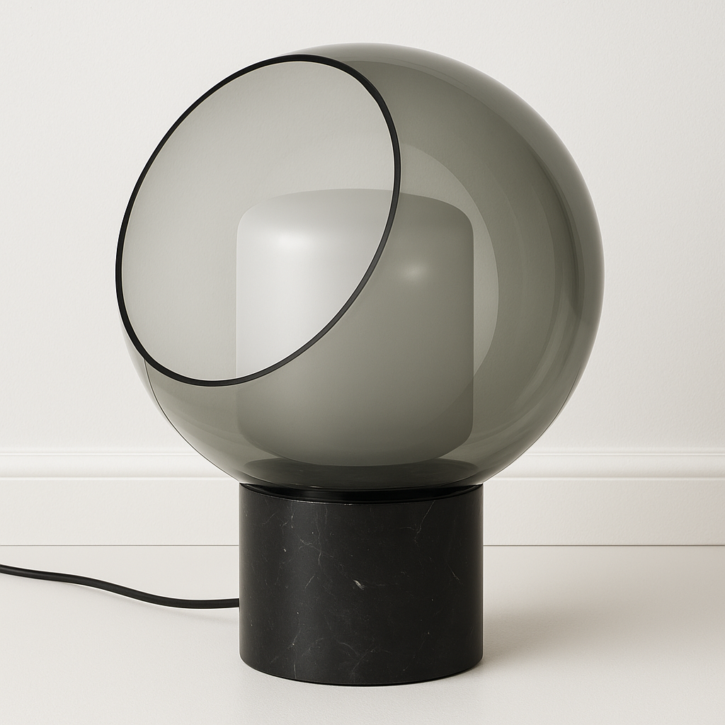 Luminária de Mesa Abajur Moderna Minimalista Bouche