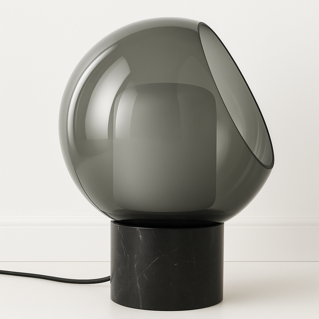 Luminária de Mesa Abajur Moderna Minimalista Bouche