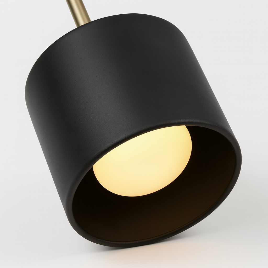 Luminária Arandela Moderna Minimalista LED Metal Isidro