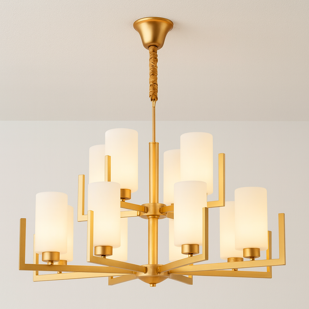 Luminária Pendente Lustre Moderna Minimalista Catte