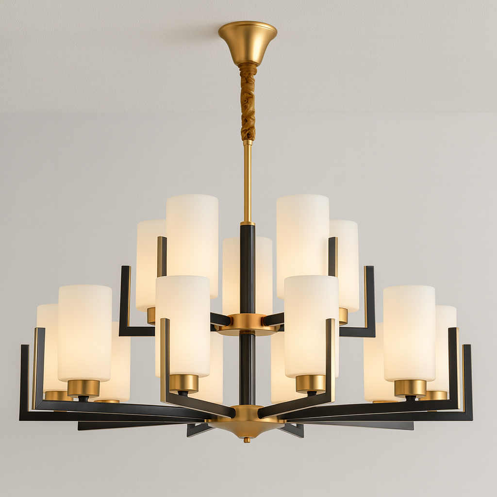 Luminária Pendente Lustre Moderna Minimalista Catte