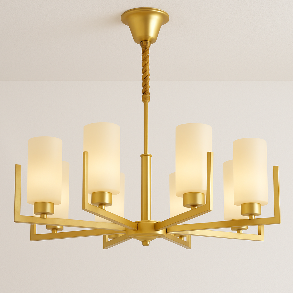 Luminária Pendente Lustre Moderna Minimalista Catte