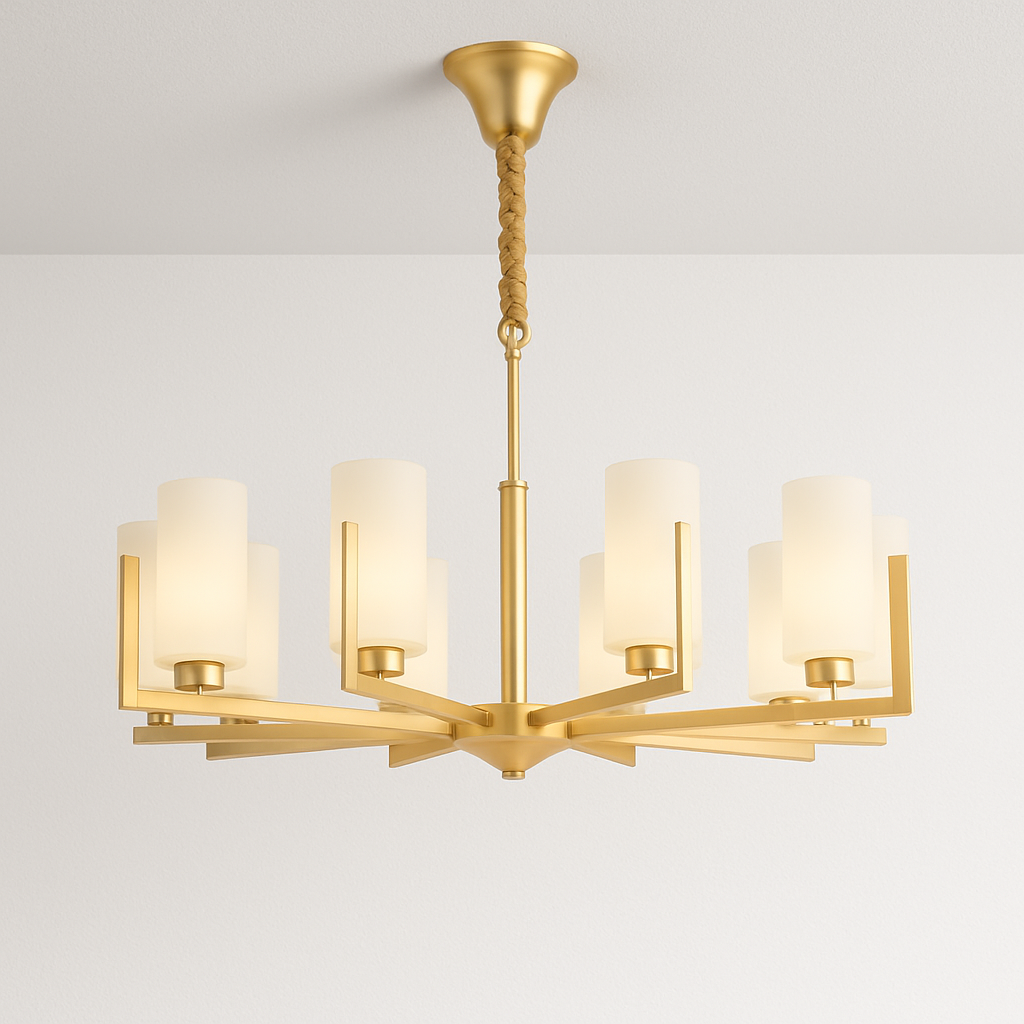 Luminária Pendente Lustre Moderna Minimalista Catte