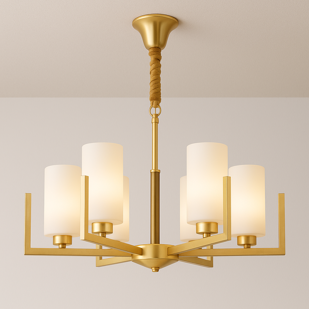Luminária Pendente Lustre Moderna Minimalista Catte