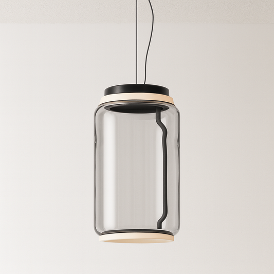Luminária Pendente Moderno Minimalista Vidro LED Orbi