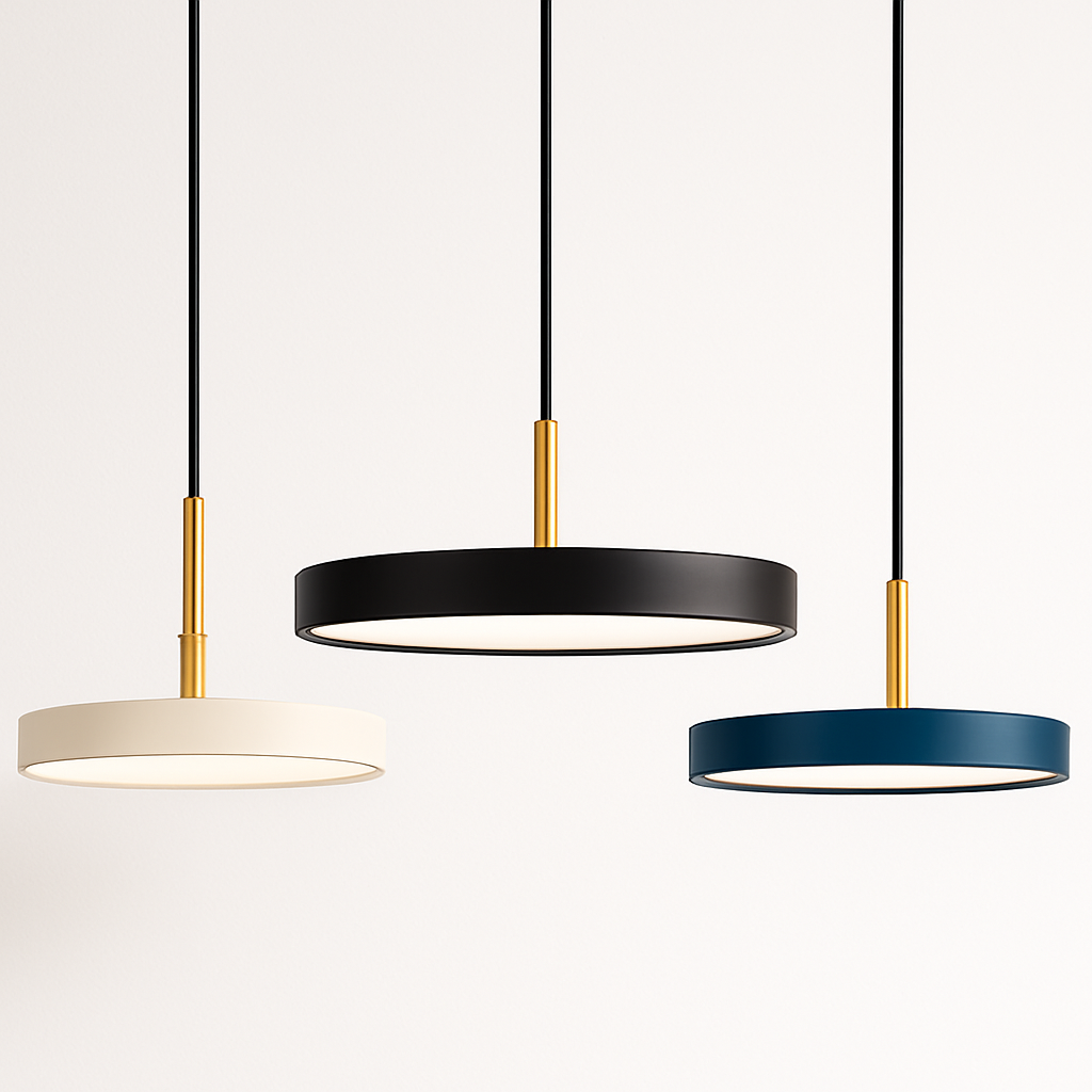 Luminária Pendente Moderno Minimalista Metal LED Suit