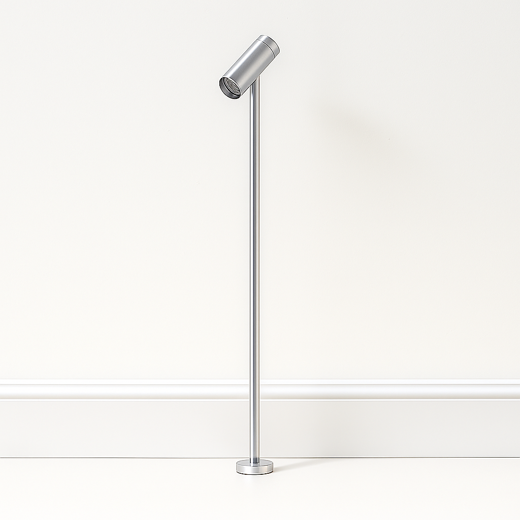 Luminária Poste de Luz Interno Regulável Direcionável Articulado Metal IP20 LED Focal