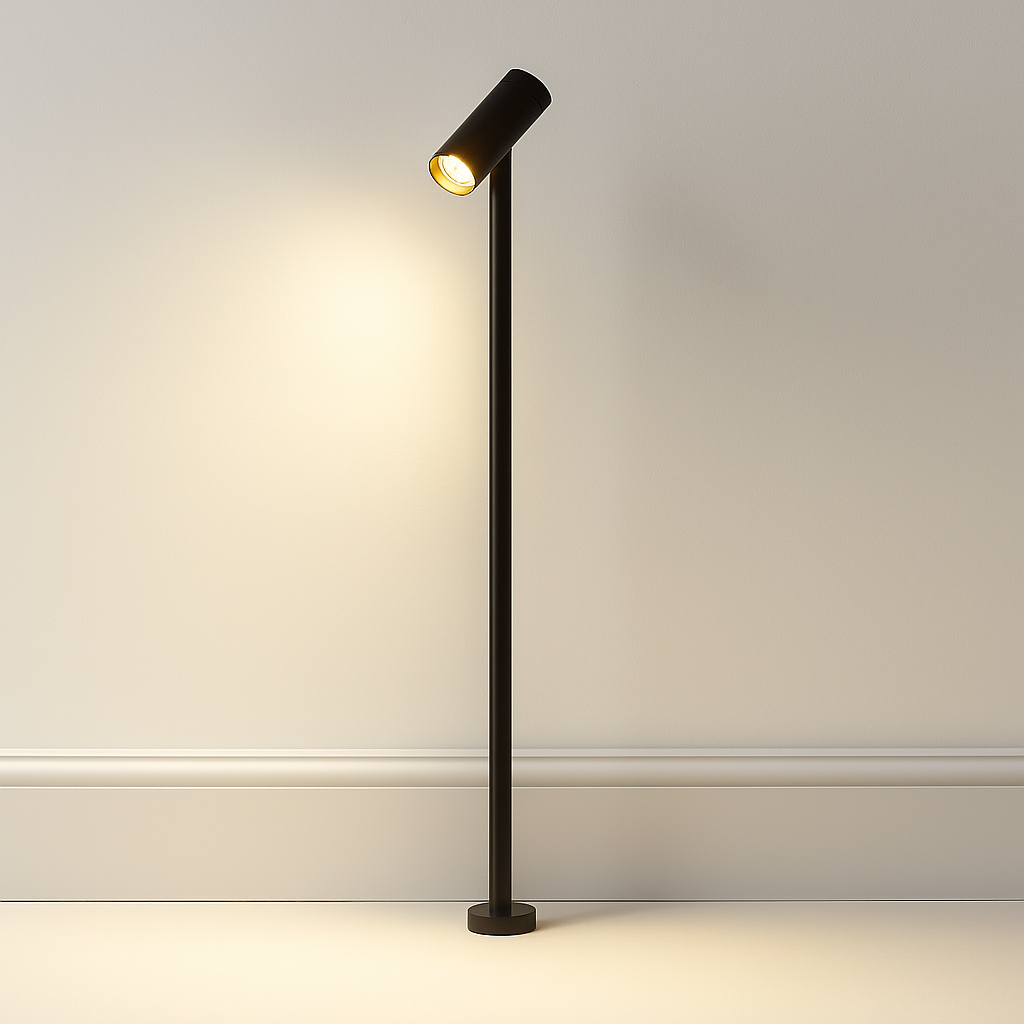 Luminária Poste de Luz Interno Regulável Direcionável Articulado Metal IP20 LED Focal
