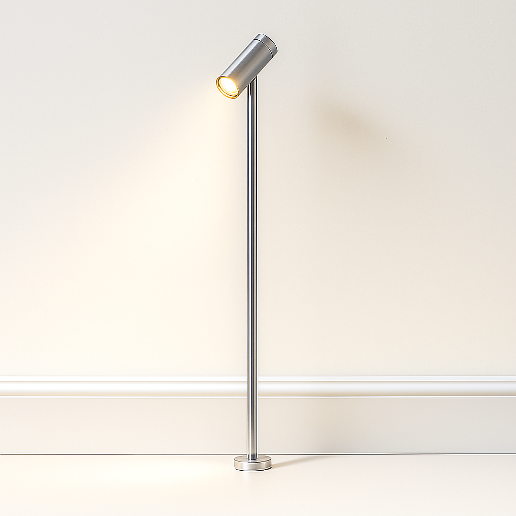 Luminária Poste de Luz Interno Regulável Direcionável Articulado Metal IP20 LED Focal