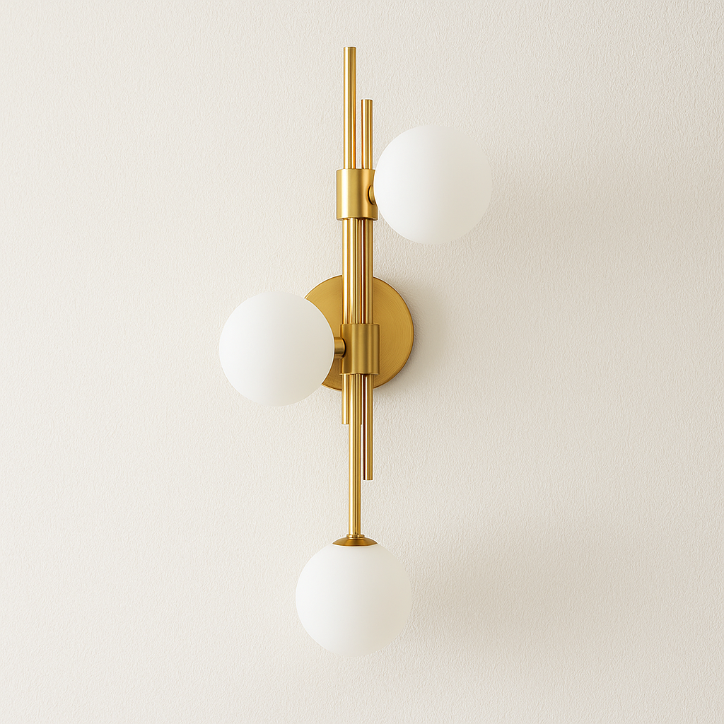 Luminária Arandela Moderna Minimalista Globo Bola Vidro Blade