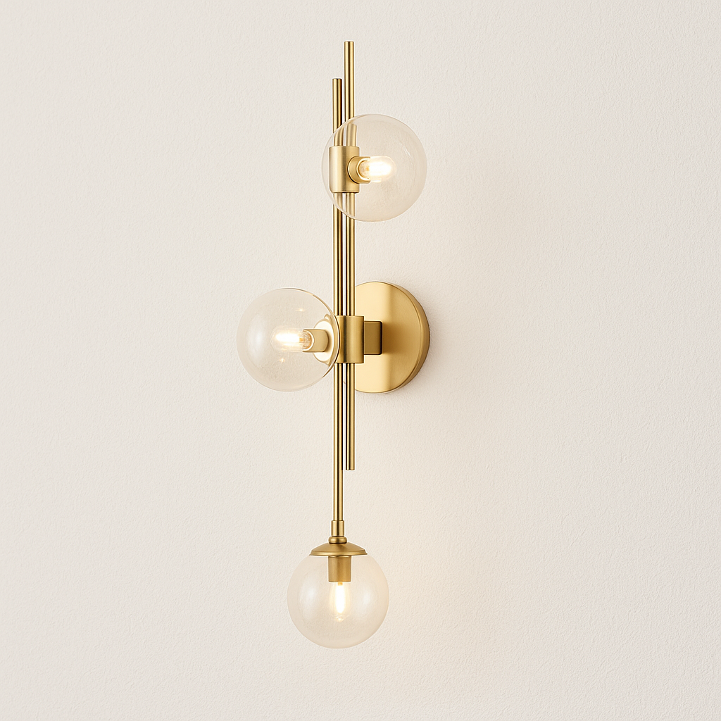 Luminária Arandela Moderna Minimalista Globo Bola Vidro Blade