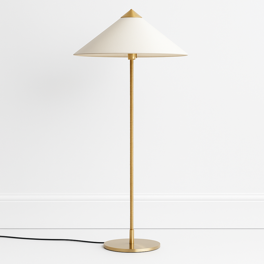 Luminária de Chão Moderna Minimalista Rústica Terrano