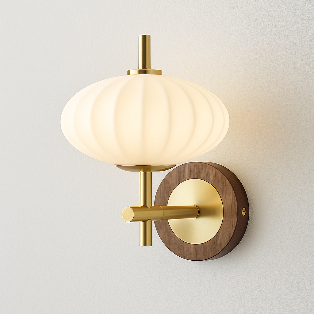 Luminária Arandela Moderna Minimalista Metal Vidro Ally