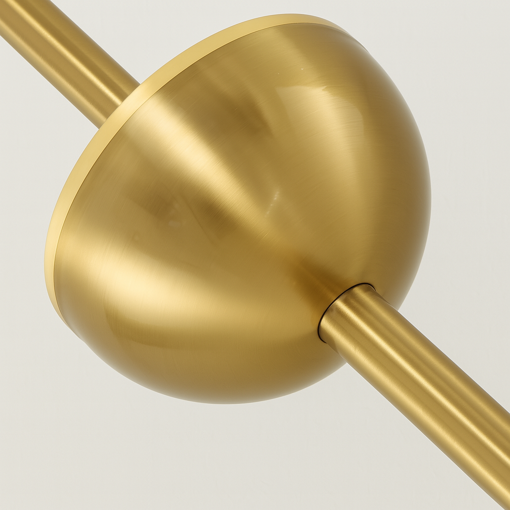 Luminária Pendente Moderna Minimalista LED Acrílico Metal Toqualle