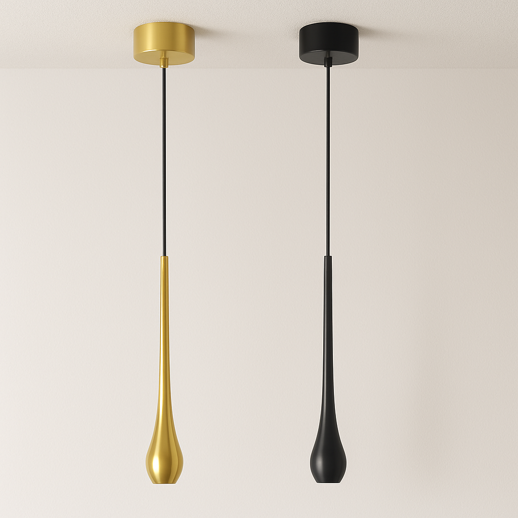 Luminária Pendente Moderna Minimalista LED Metal Bon Bali