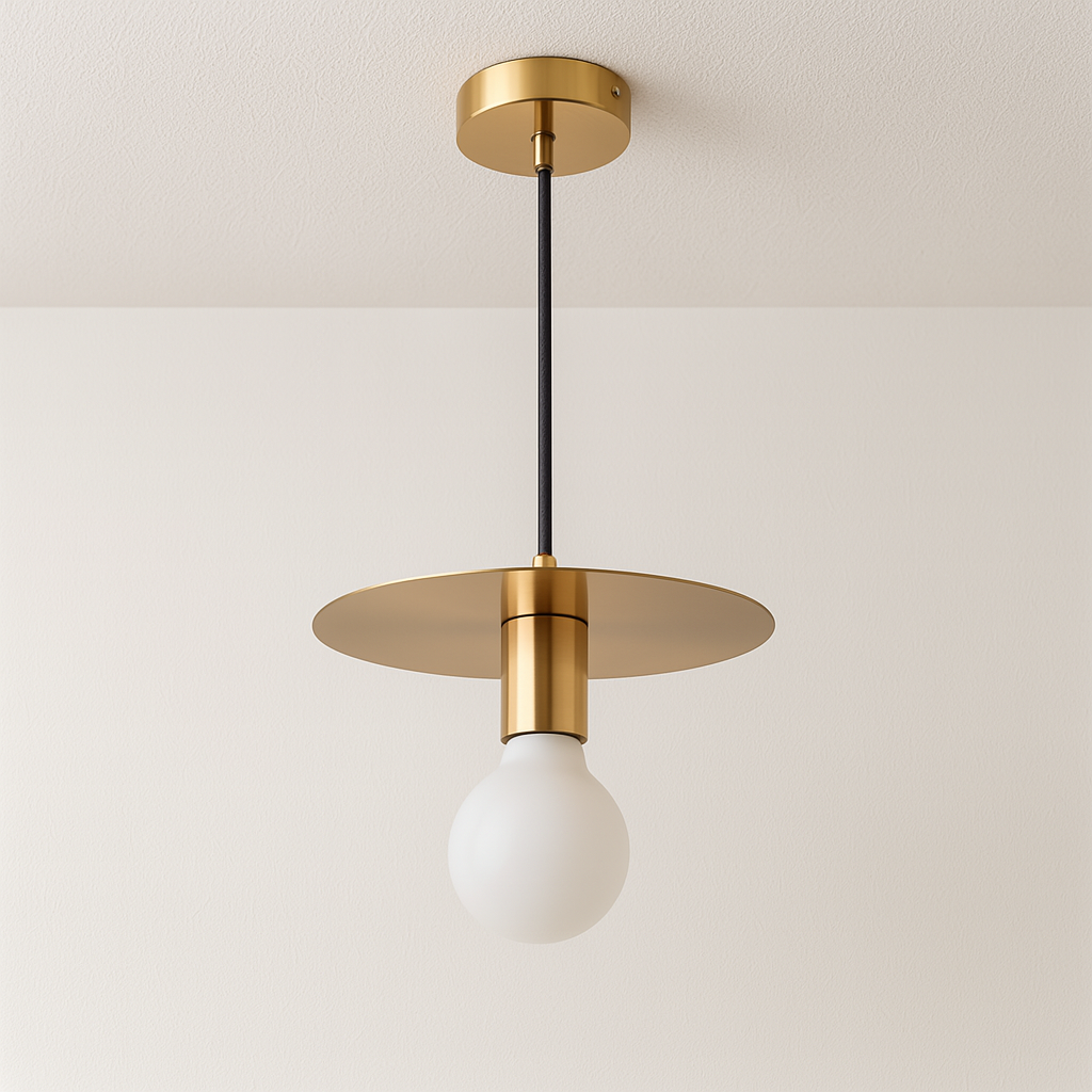 Luminária Pendente Moderna Minimalista Metal Tenant