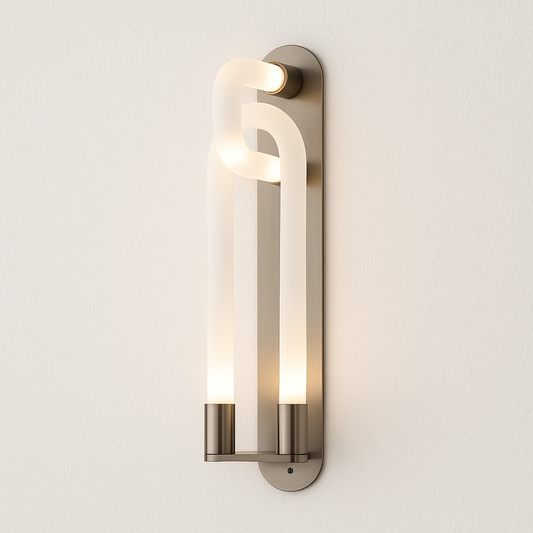 Luminária Arandela Moderna Minimalista LED Metal Current