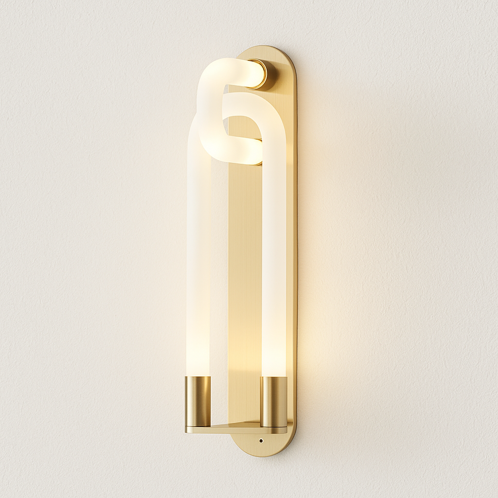 Luminária Arandela Moderna Minimalista LED Metal Current