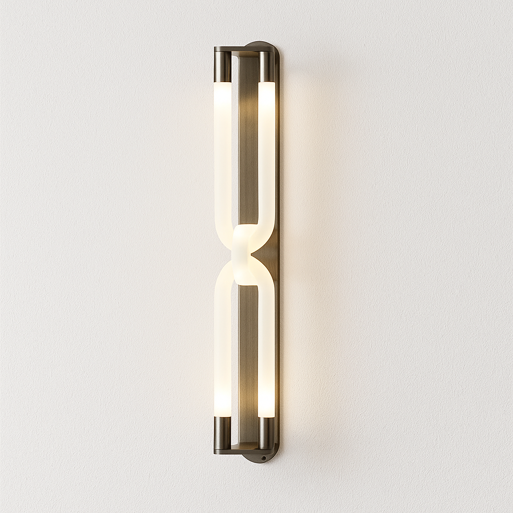 Luminária Arandela Moderna Minimalista LED Metal Current