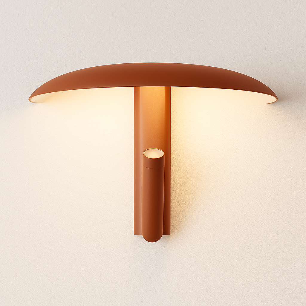 Luminária Arandela Moderna Minimalista LED Alumínio Fidalie