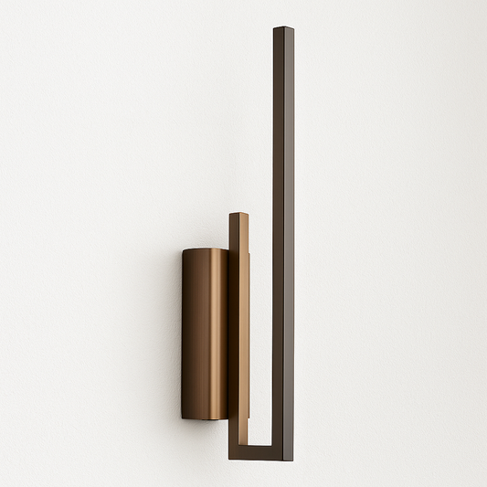 Luminária Arandela Moderna Minimalista LED Metal Coura