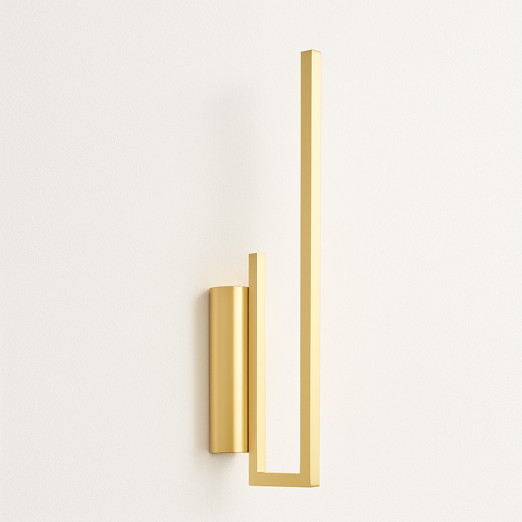 Luminária Arandela Moderna Minimalista LED Metal Coura