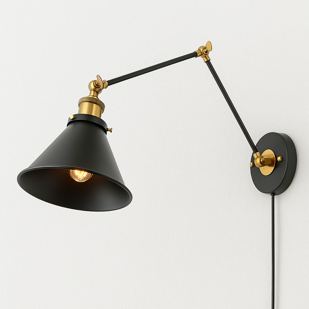 Luminária Arandela Moderna Minimalista Metal Narc Lux