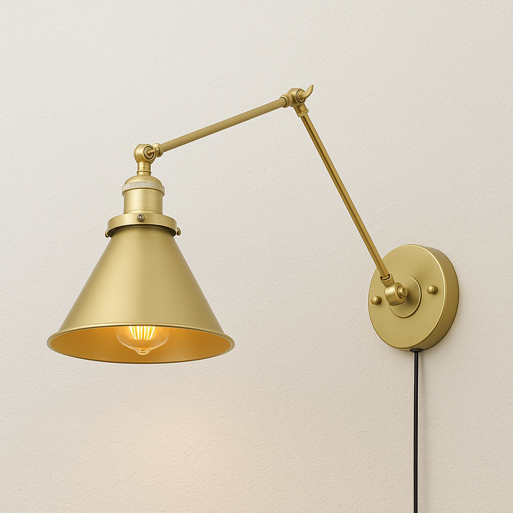 Luminária Arandela Moderna Minimalista Metal Narc Lux