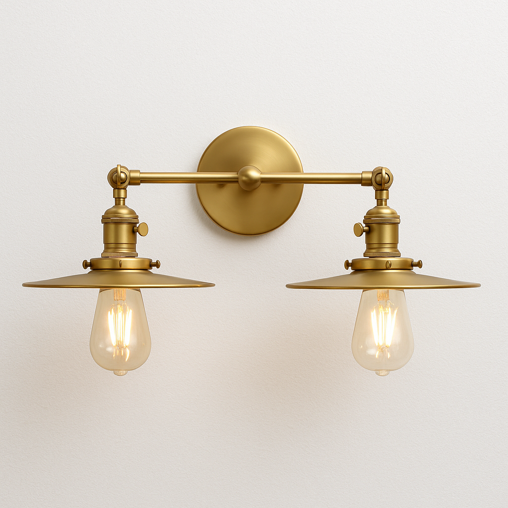 Luminária Arandela Minimalista Metal Aebi