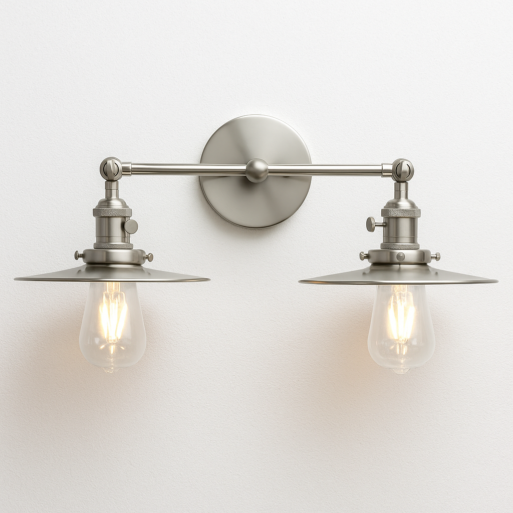 Luminária Arandela Minimalista Metal Aebi