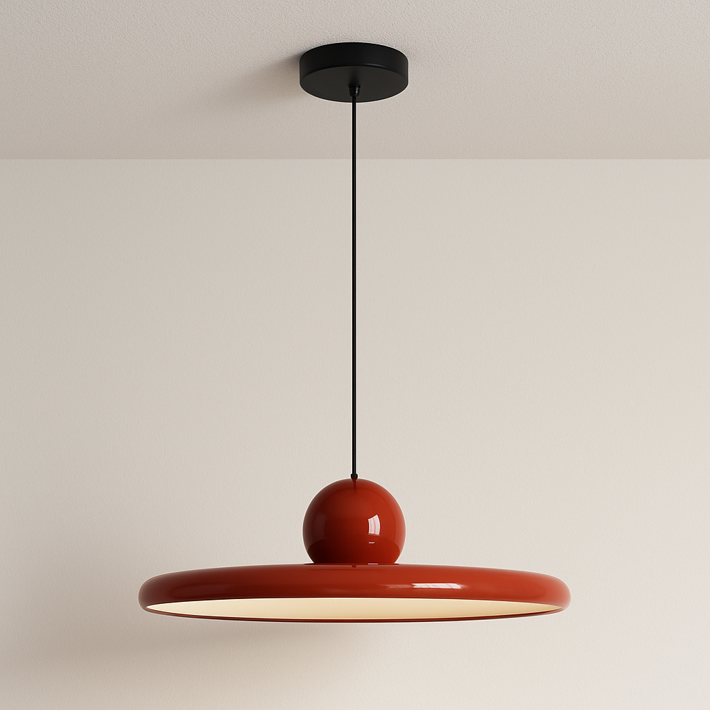 Luminaria Pendente Moderna Minimalista Metal LED River