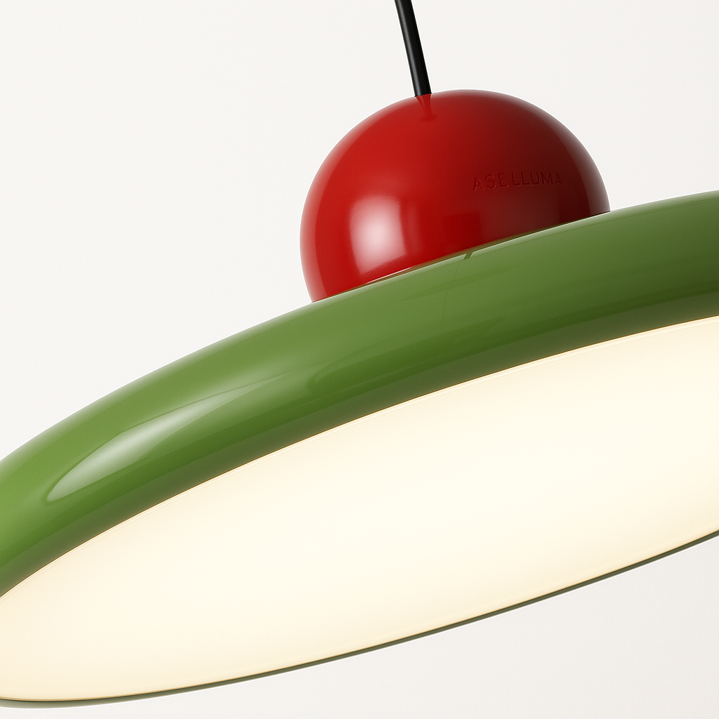 Luminaria Pendente Moderna Minimalista Metal LED River