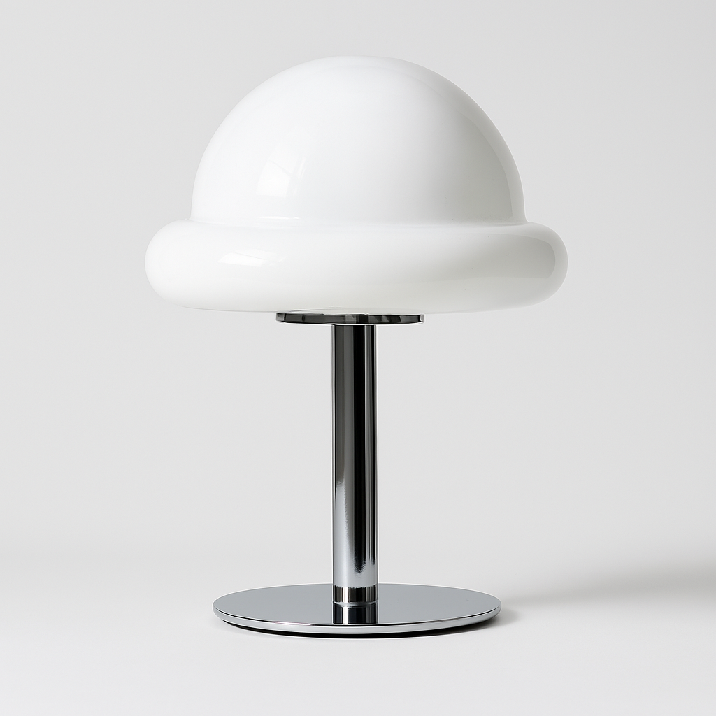 Luminária de Mesa Abajur Moderno Minimalista LED Vidro Torviq