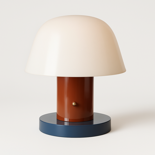 Luminária de Mesa Moderna Minimalista Cogumelo Nira