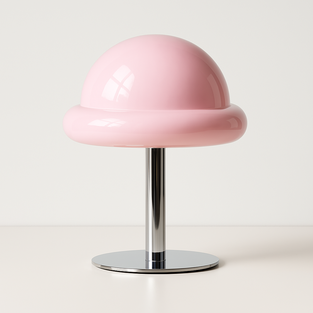Luminária de Mesa Abajur Moderno Minimalista LED Vidro Torviq