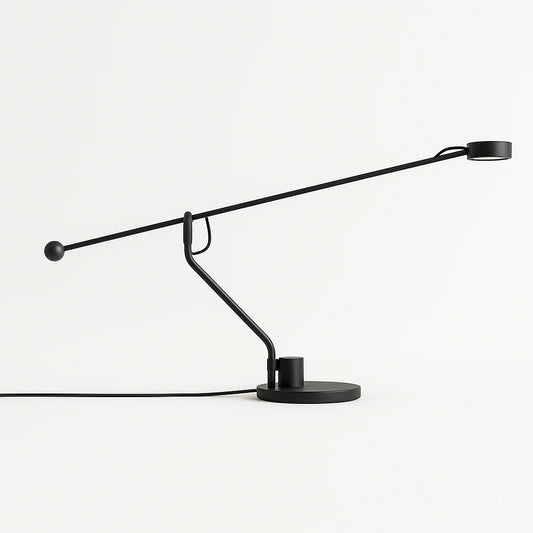 Luminária de Mesa Moderna Minimalista Articulada Metal LED Asti