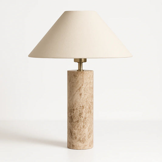 Luminária de Mesa Abajur Moderna Minimalista Mármore Muá