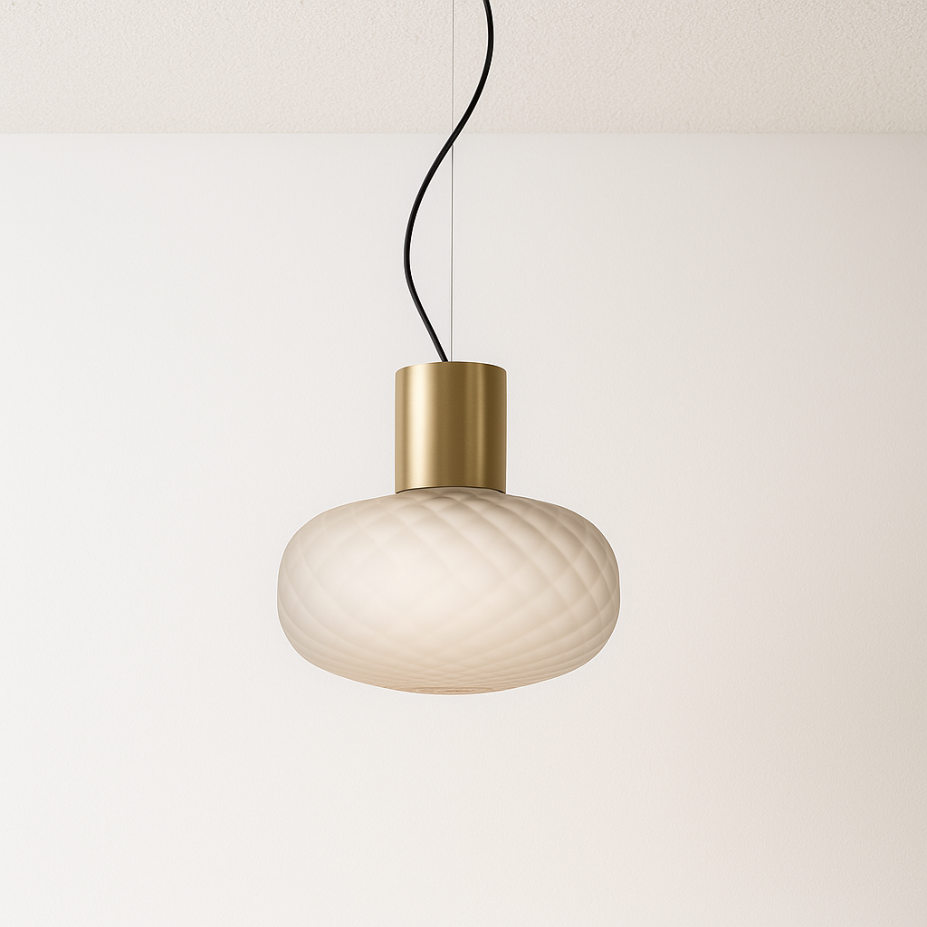 Luminária Pendente Moderno Minimalista Vidro Dwin