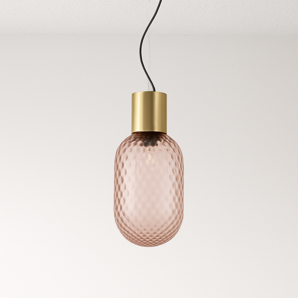 Luminária Pendente Moderno Minimalista Vidro Dwin