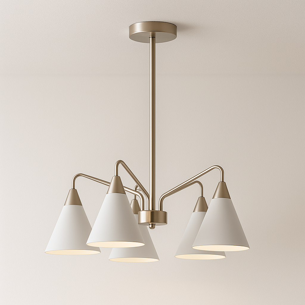 Luminária Pendente Moderna Minimalista Metal Acrílico Ávilla