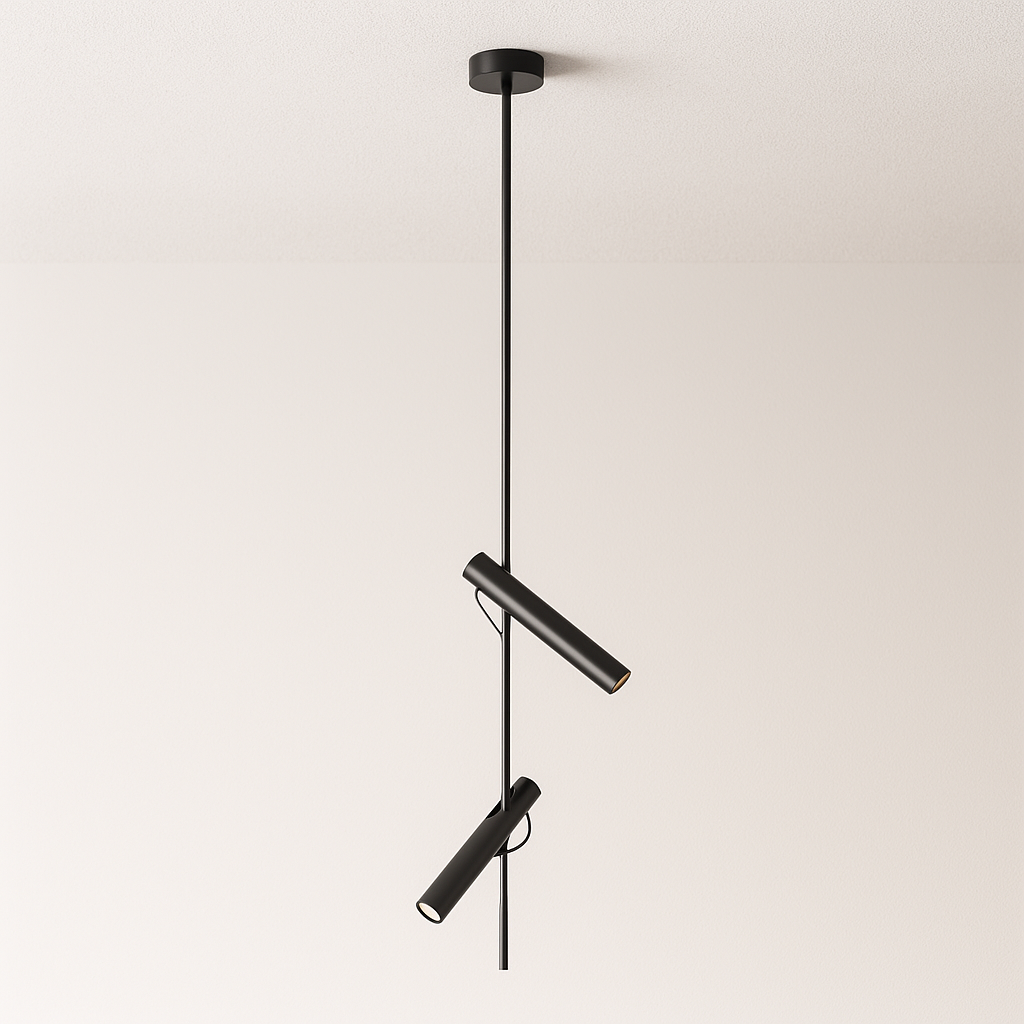Luminária Pendente Moderna Minimalista Articulada Metal Siallos
